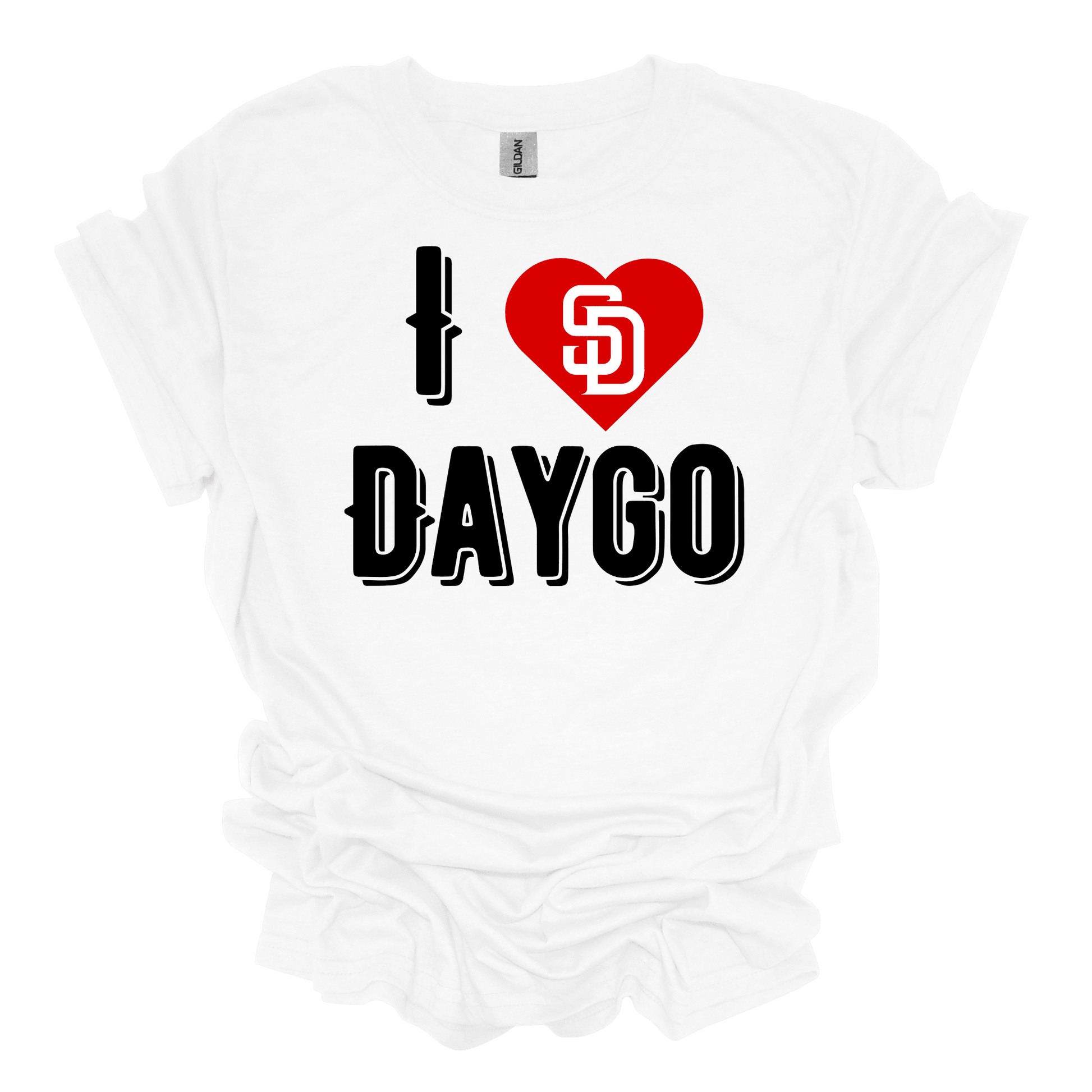 I Love Daygo Unisex Short Sleeve T-Shirt - Legacy 4 Xavier