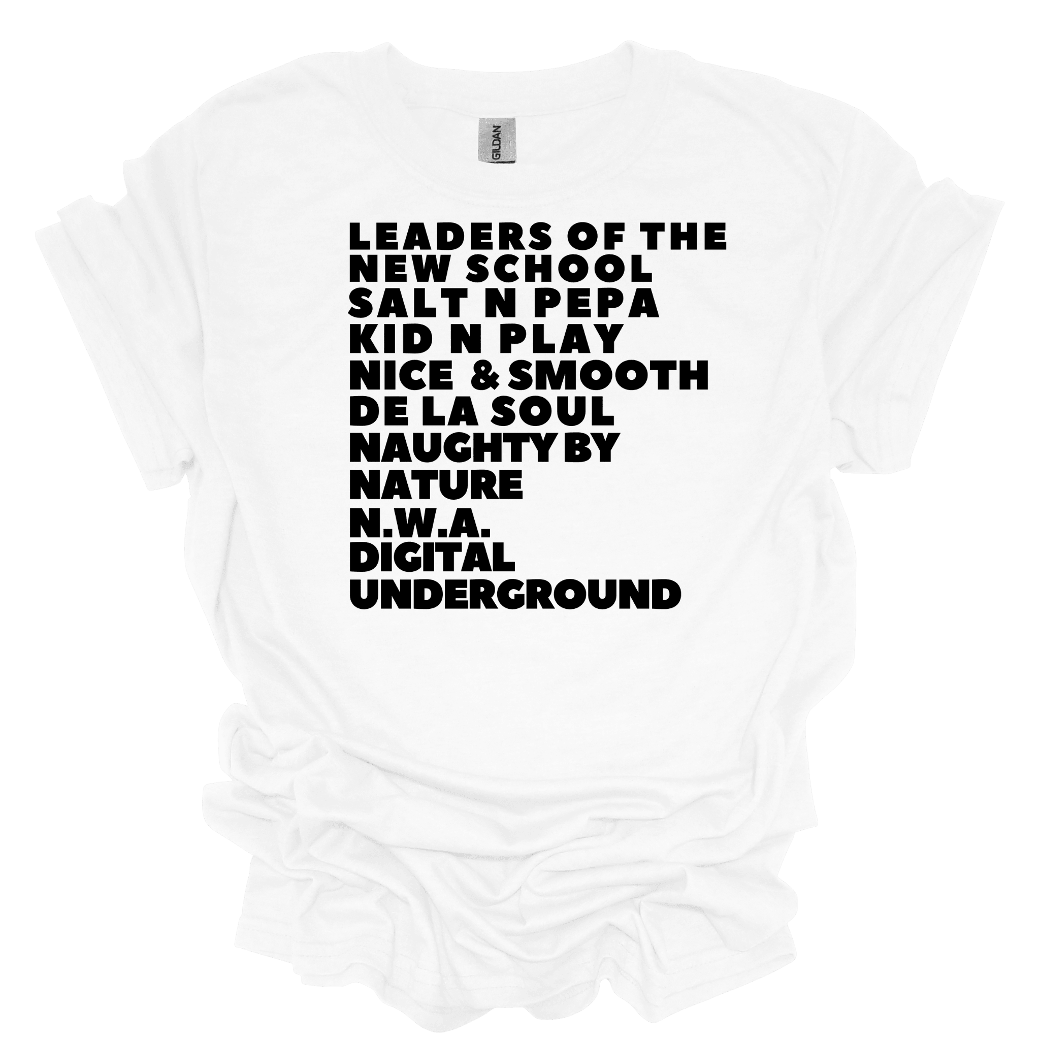 80s Hip Hop Groups Unisex Short Sleeve Graphic T-Shirt - Legacy 4 Xavier