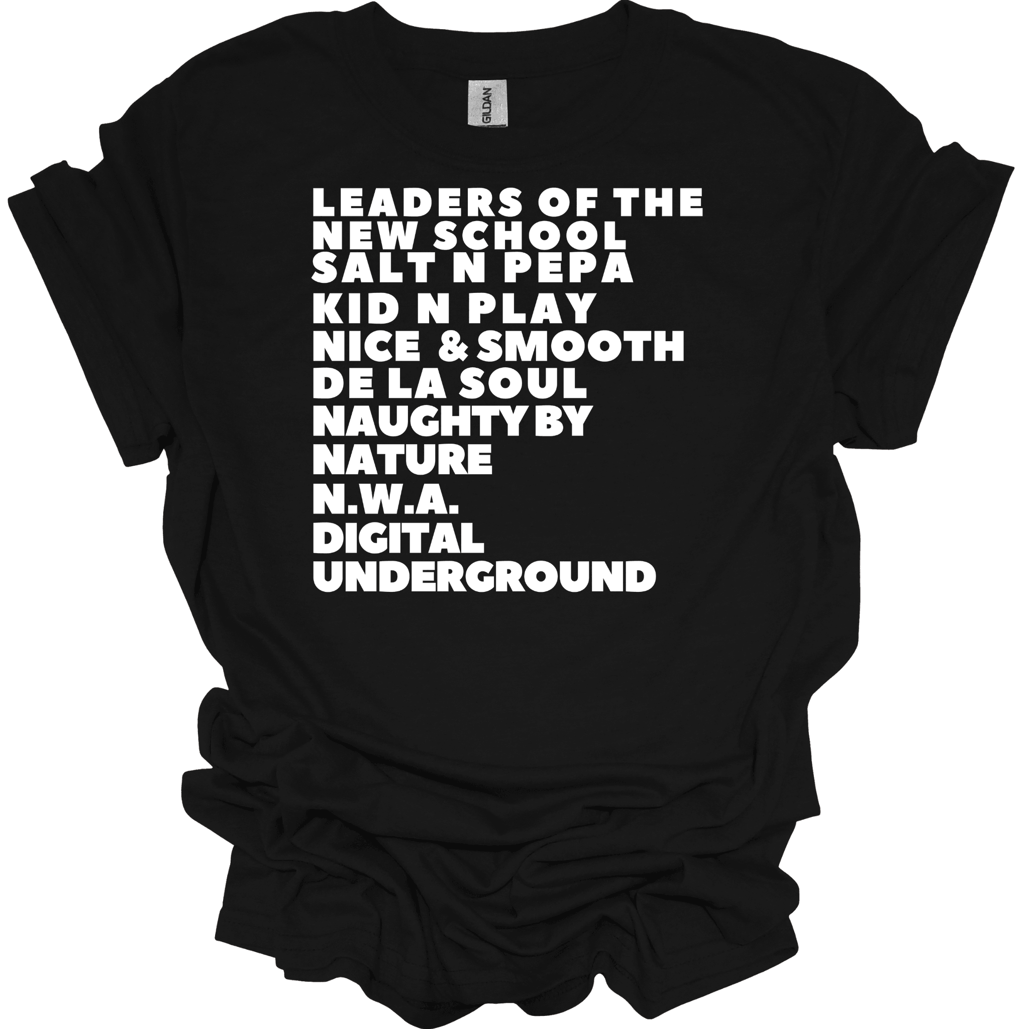 80s Hip Hop Groups Unisex Short Sleeve Graphic T-Shirt - Legacy 4 Xavier