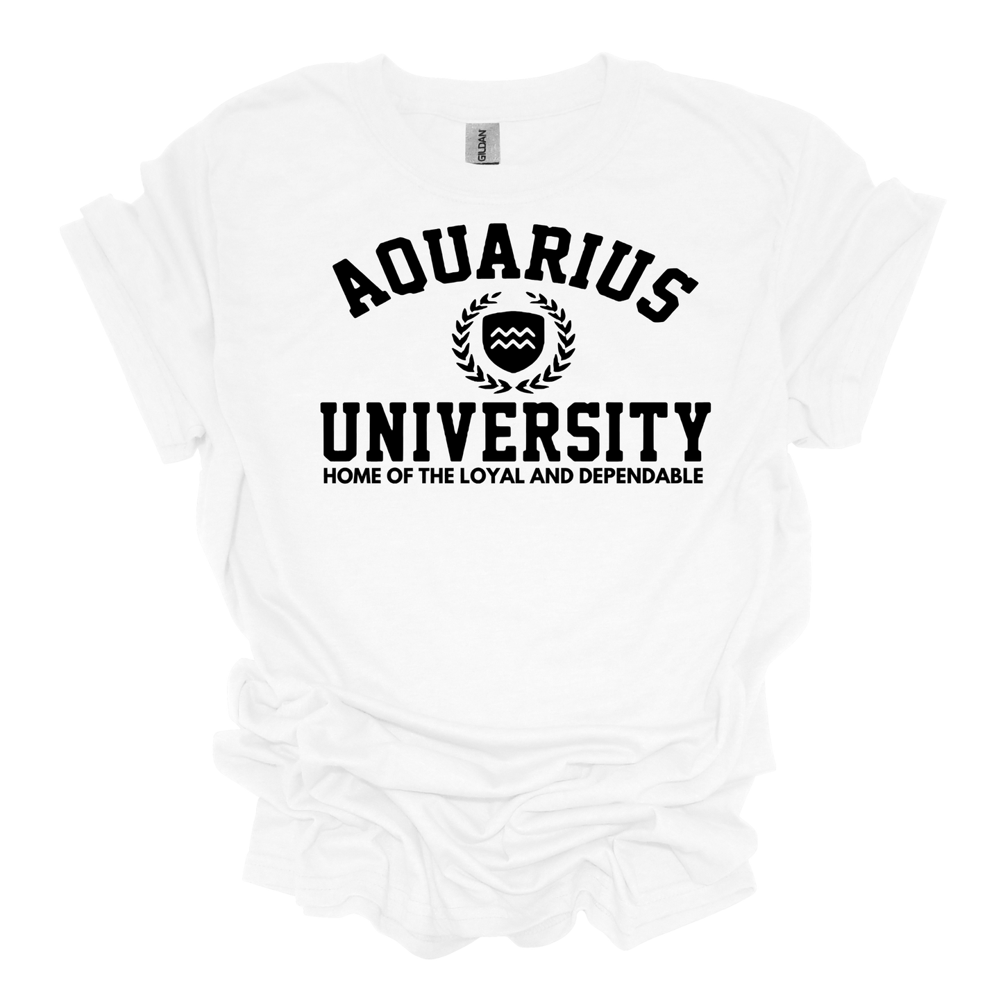 Aquarius University Unisex Short Sleeve T-Shirt