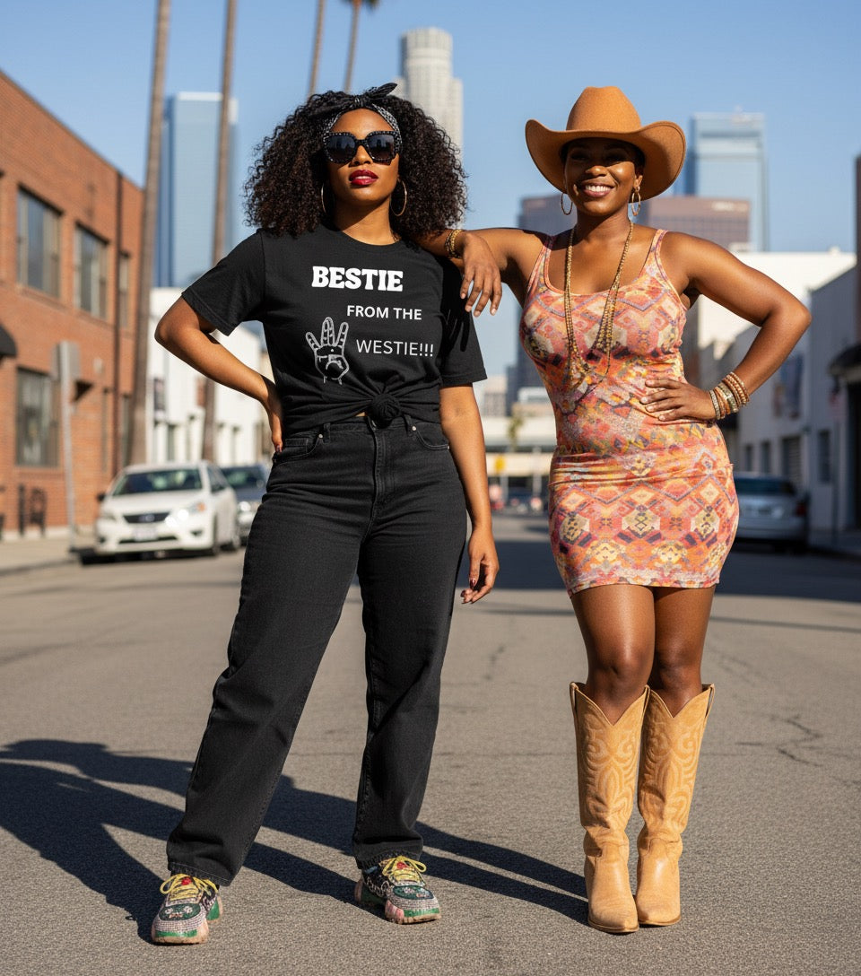 Bestie From the Westie Unisex Short Sleeve T-Shirt