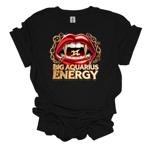 Aquarius Energy Unisex Short Sleeve T-Shirt