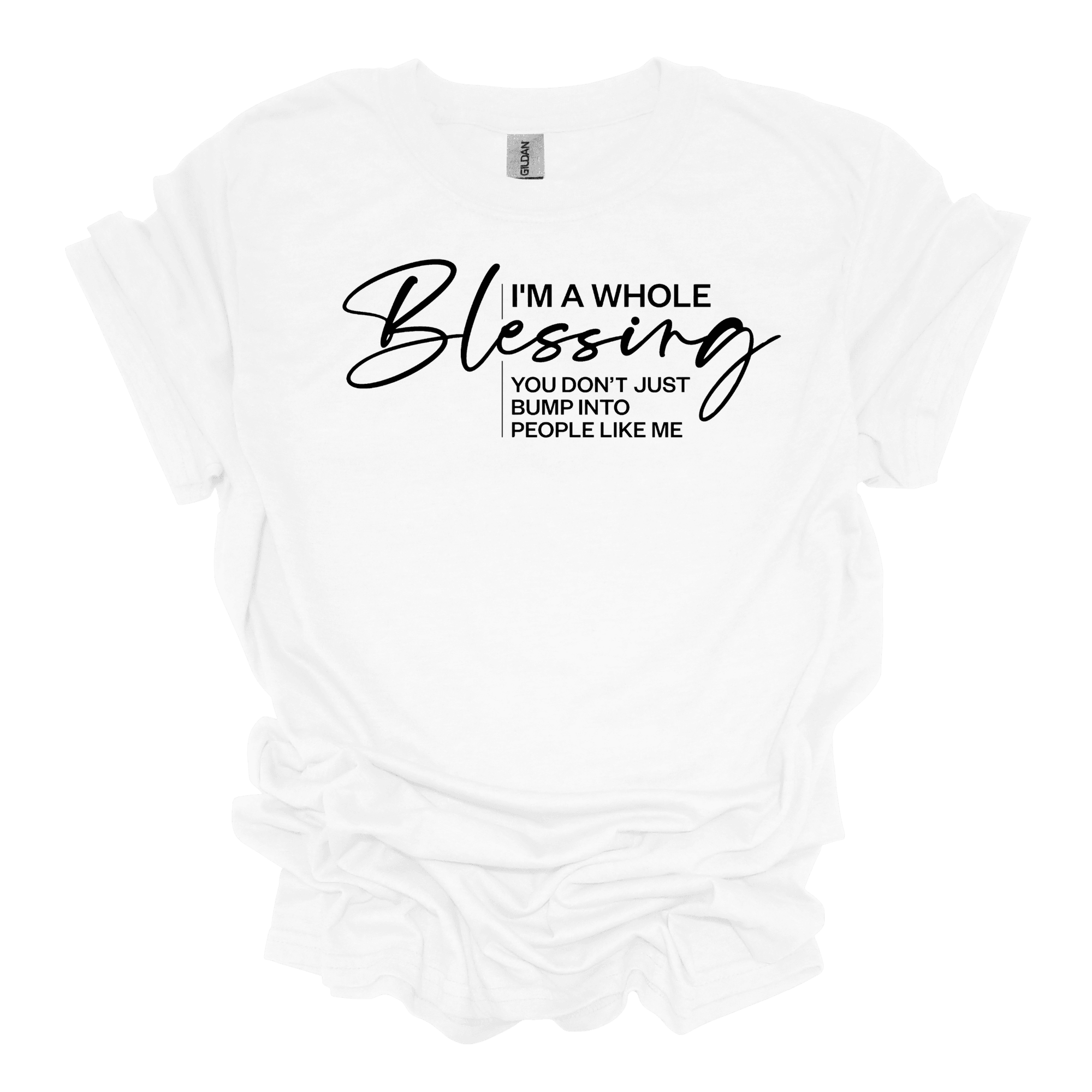 I'm a Whole Blessing Short Sleeve Graphic T-Shirt - Legacy 4 Xavier