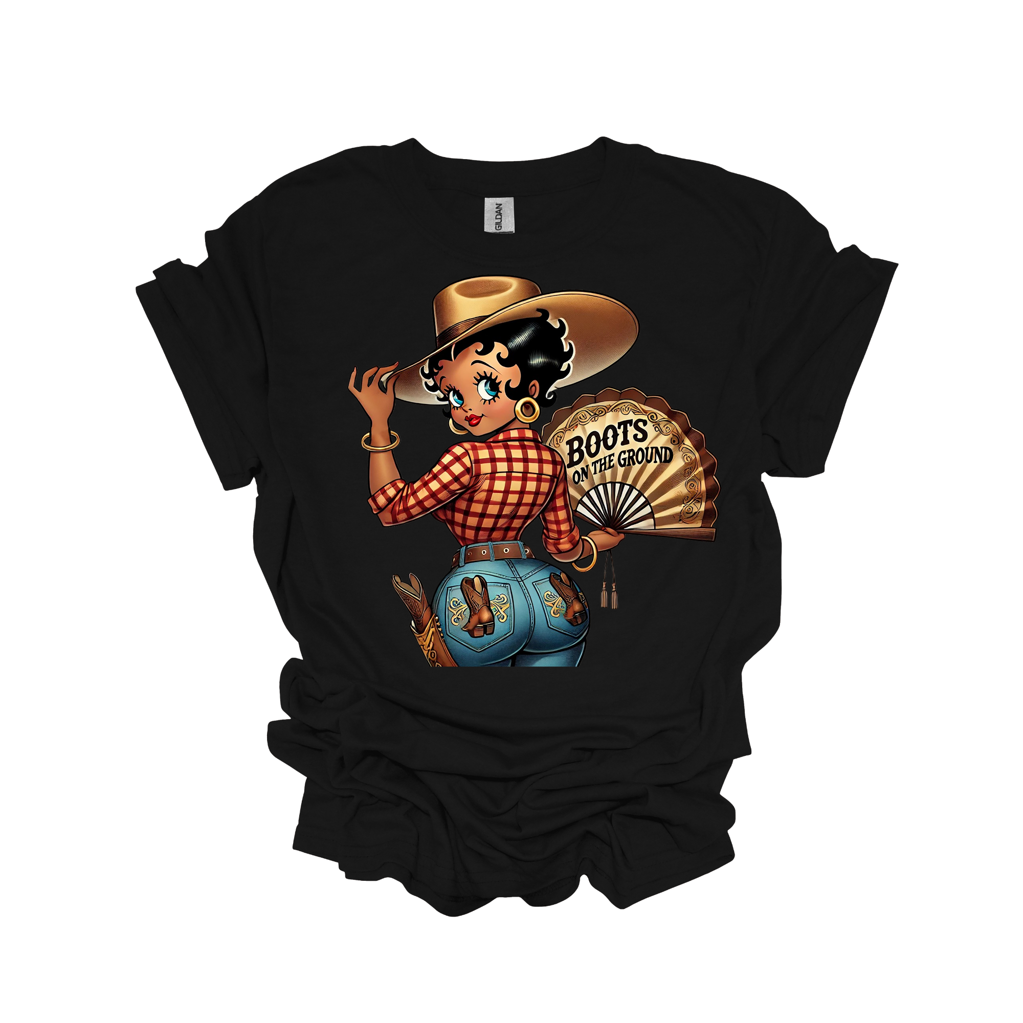 Boop Where Them Fans At Short Sleeve T-Shirt - Legacy 4 Xavier