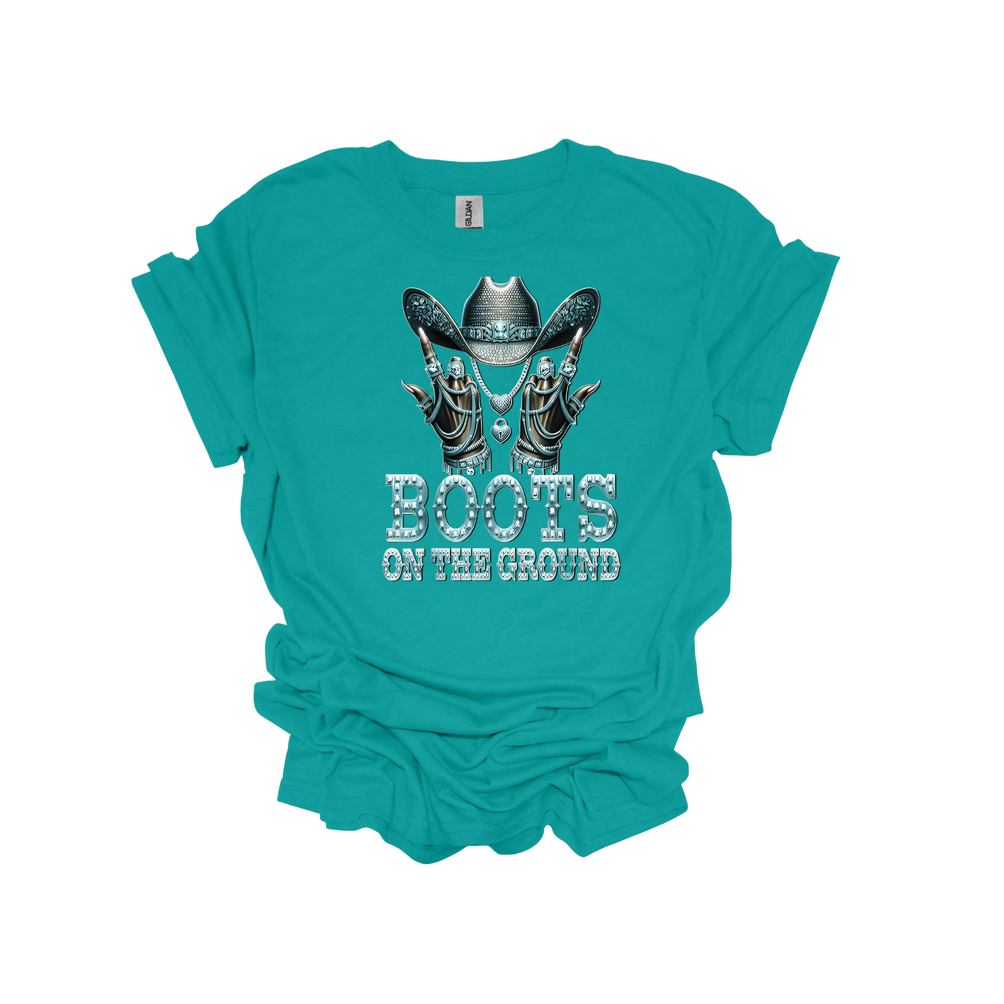 Bling Bling! Boots on the Ground Short Sleeve T-Shirt - Legacy 4 Xavier