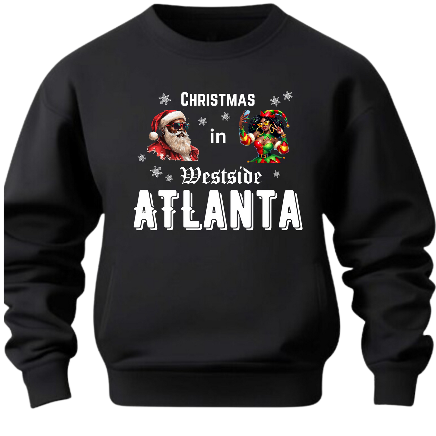 Christmas in the City Unisex Crewneck Sweatshirt