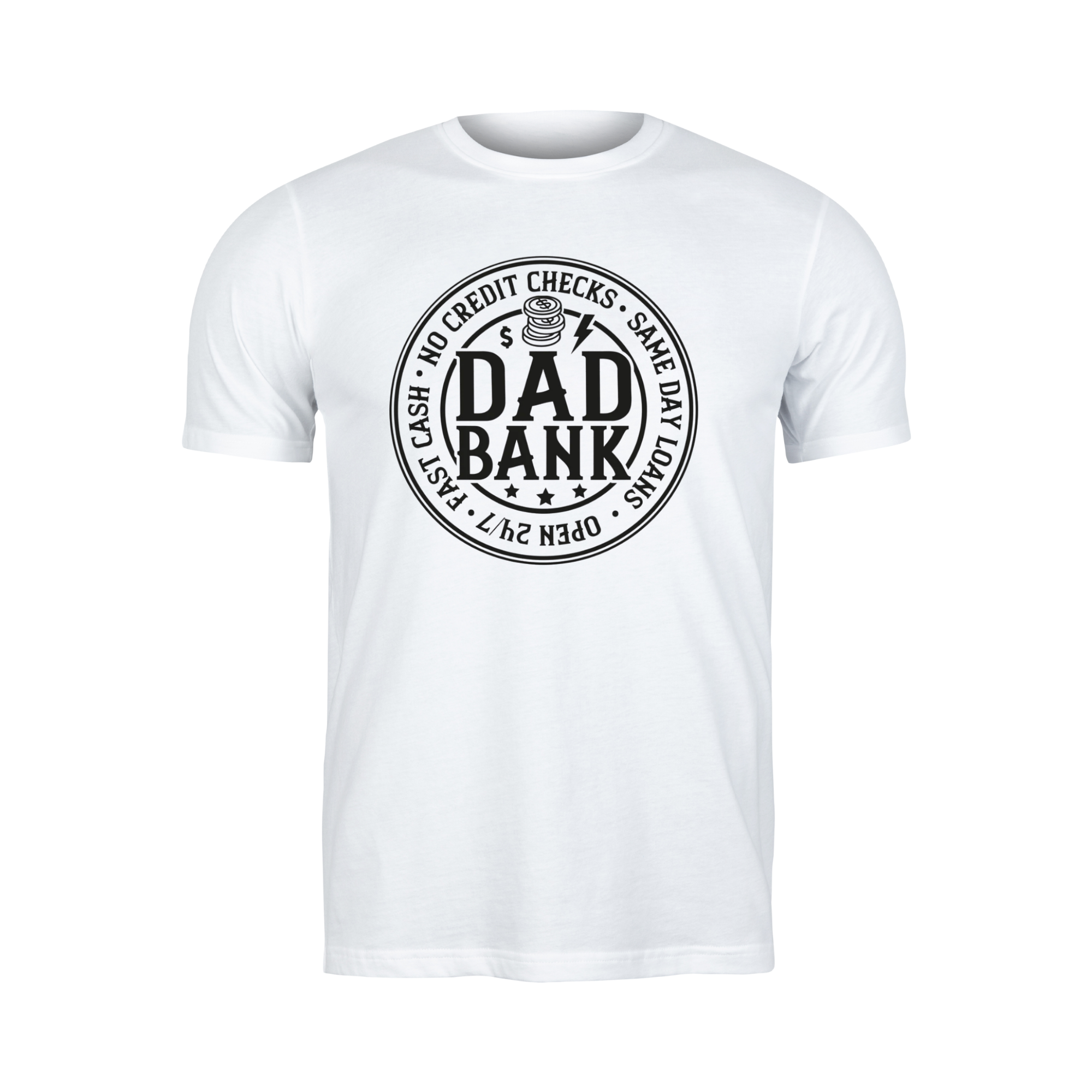 Dad Bank Short Sleeve T-Shirt - Legacy 4 Xavier