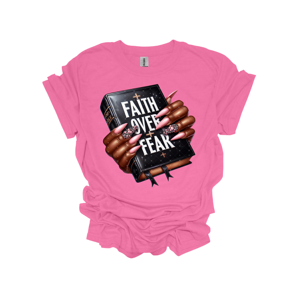 Faith Over Fear Unisex Short Sleeve T-Shirt - Legacy 4 Xavier