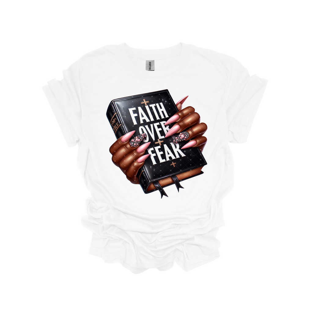 Faith Over Fear Unisex Short Sleeve T-Shirt - Legacy 4 Xavier