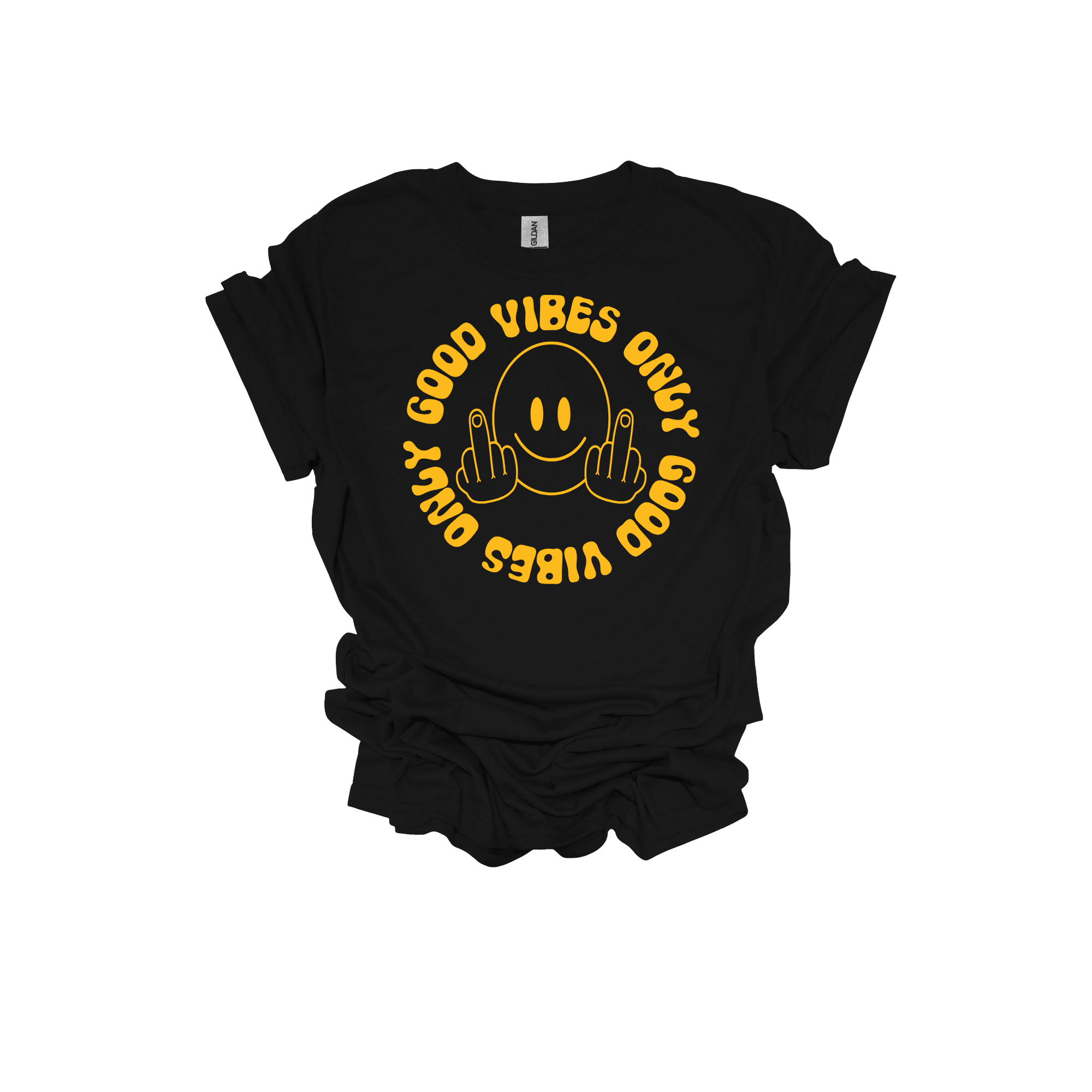 Good Vibes Only Unisex Short Sleeve T-Shirt - Legacy 4 Xavier