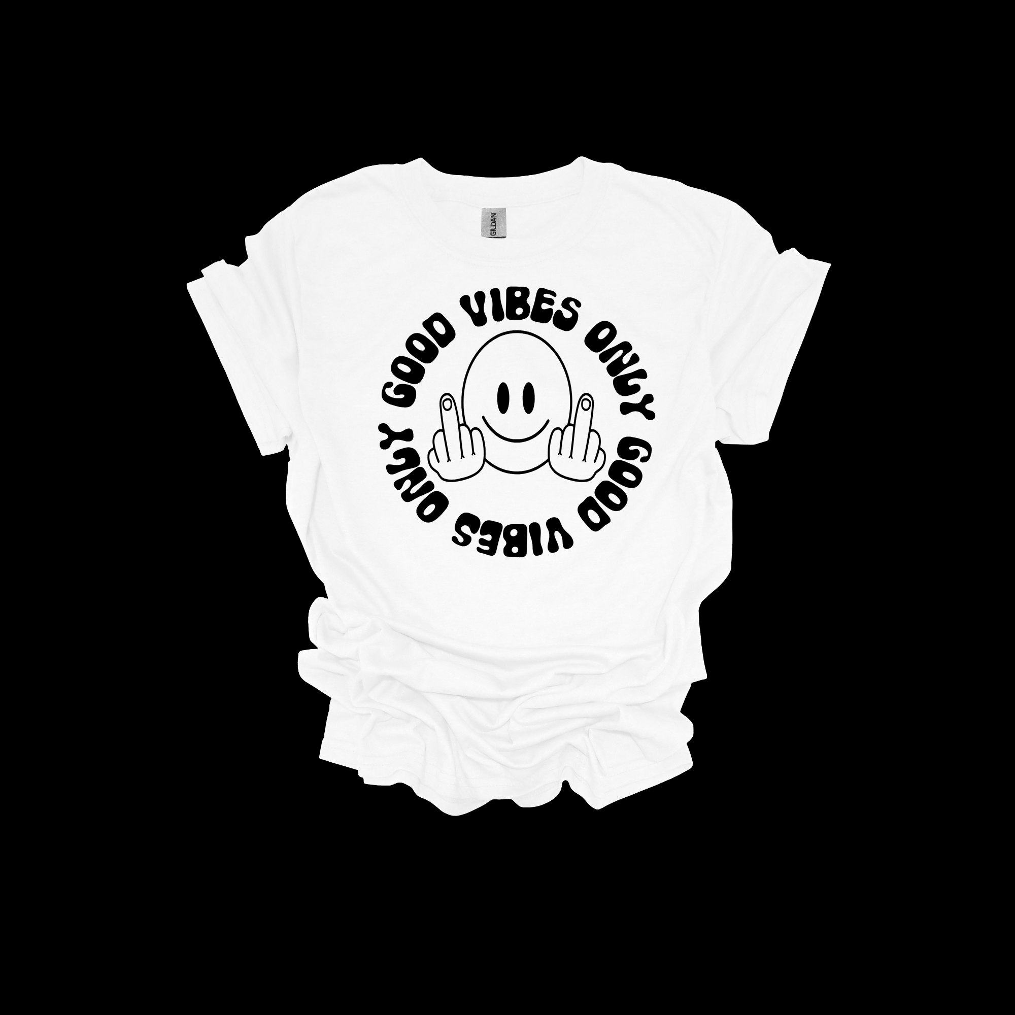 Good Vibes Only Unisex Short Sleeve T-Shirt - Legacy 4 Xavier