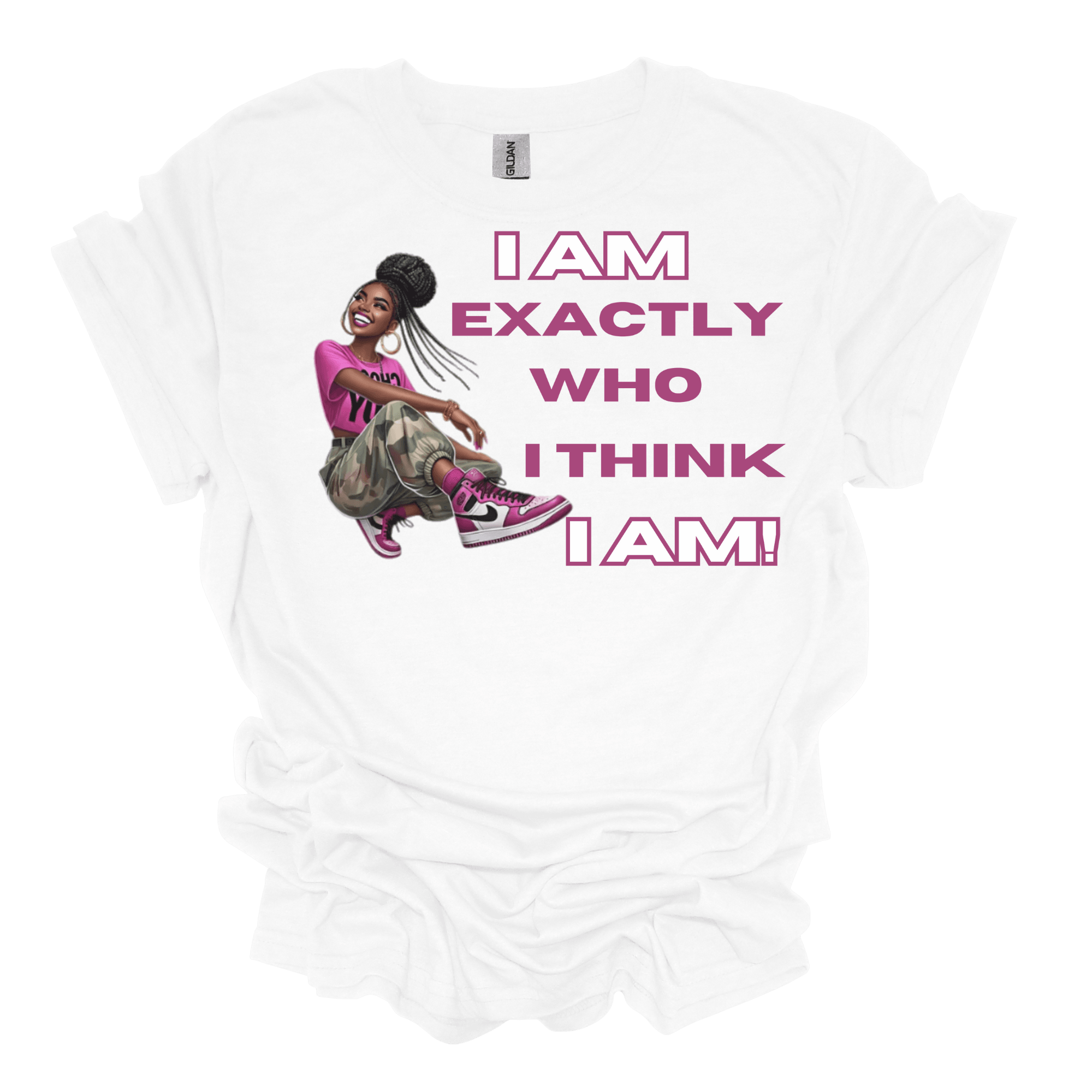 I Am Exactly Who I Think I Am! Short Sleeve T-Shirt - Legacy 4 Xavier