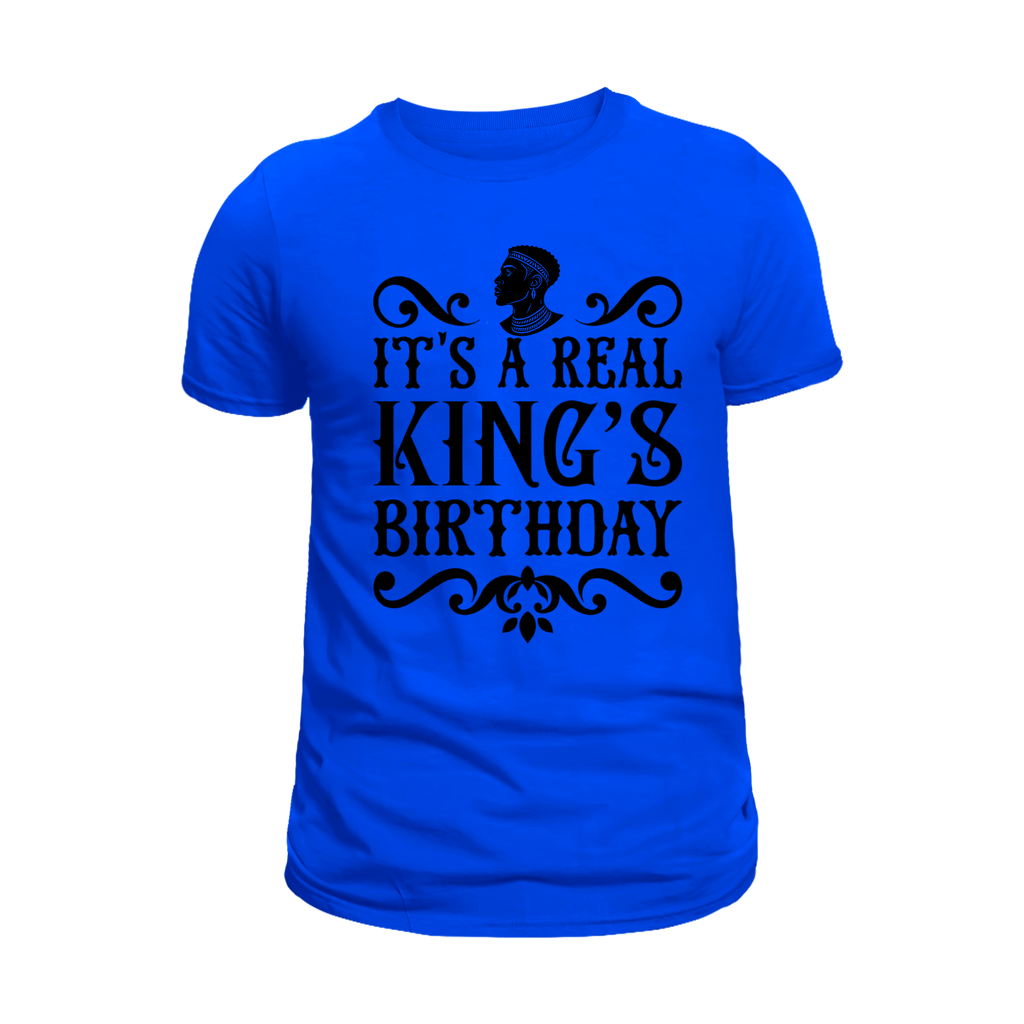It's a Real King's Birthday Unisex Short Sleeve T-Shirt - Legacy 4 Xavier
