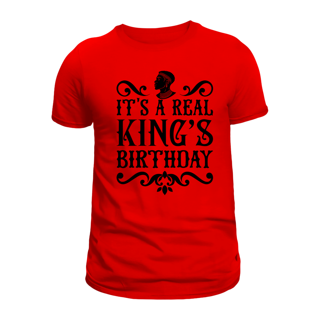 It's a Real King's Birthday Unisex Short Sleeve T-Shirt - Legacy 4 Xavier