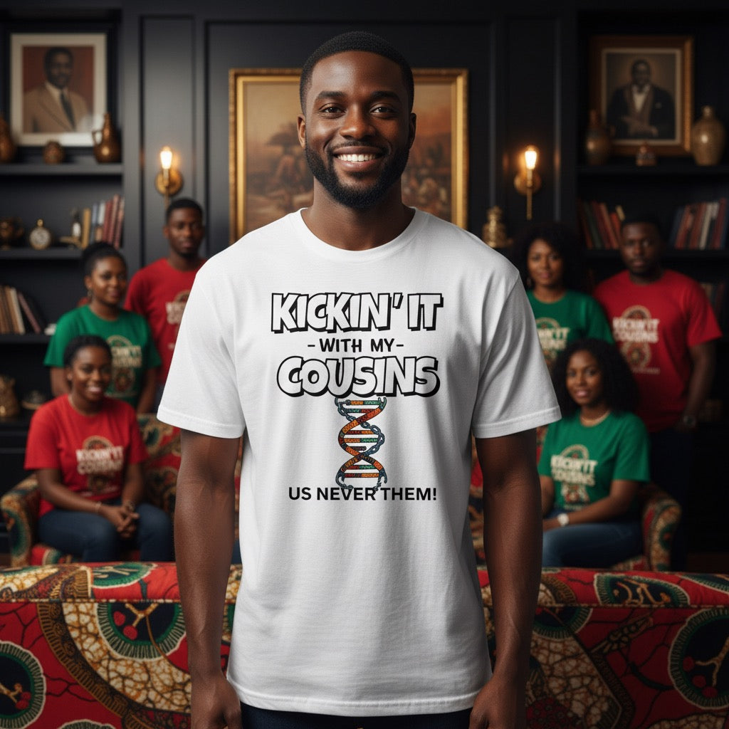 Kickin It With My Cousins Short Sleeve T-Shirt