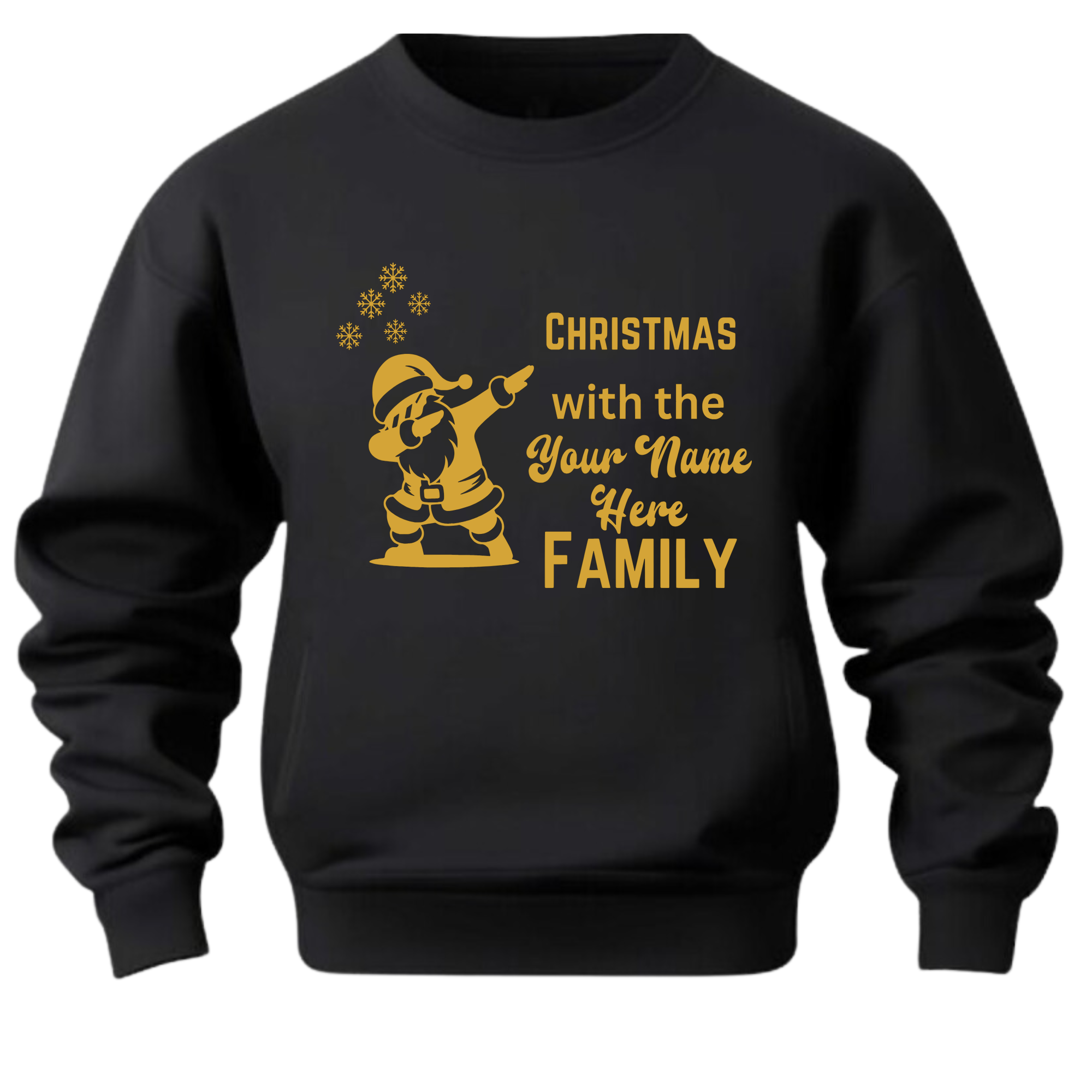Christmas With Family Unisex Crewneck Sweatshirt
