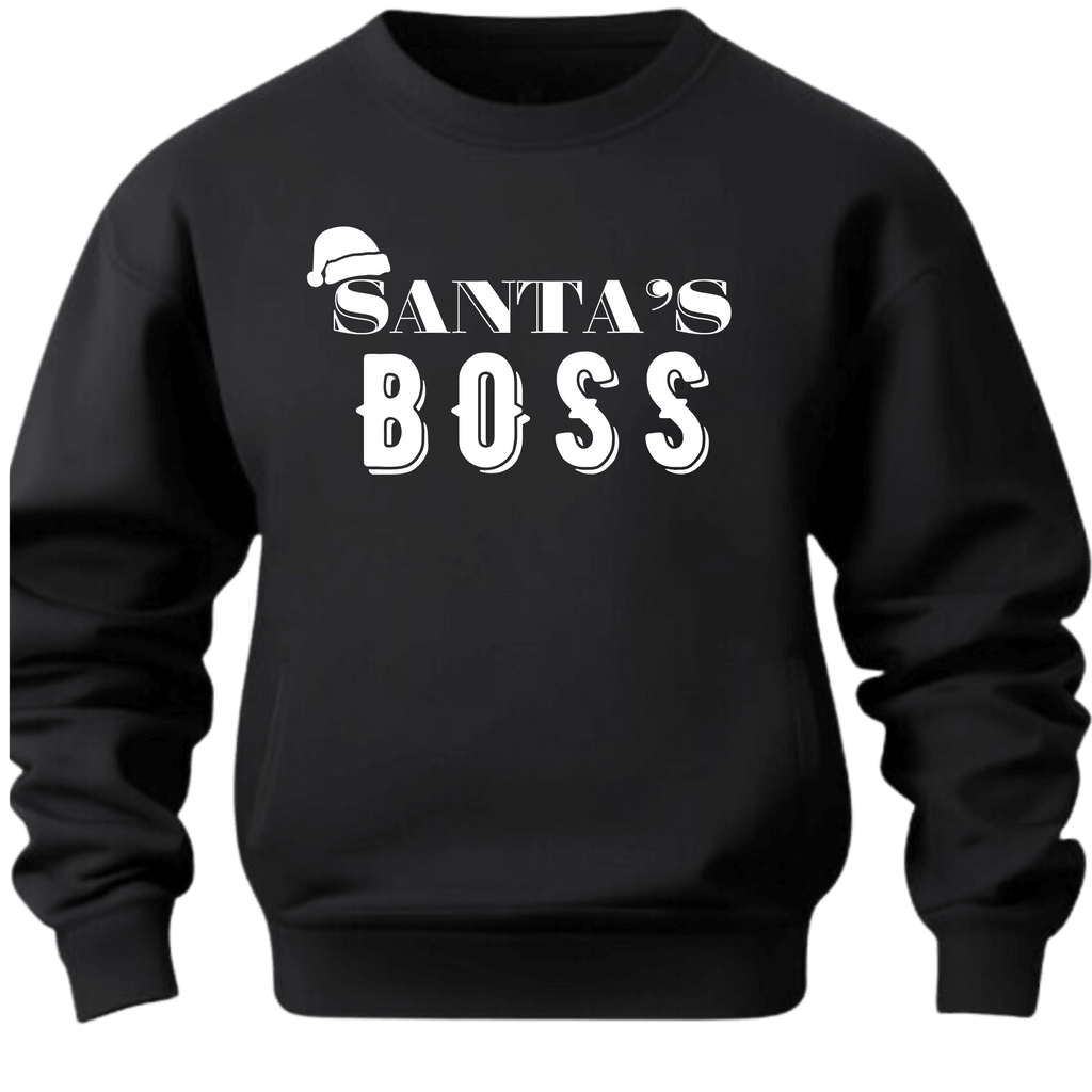 Santa's Boss Unisex Crewneck Sweatshirt - Legacy 4 Xavier
