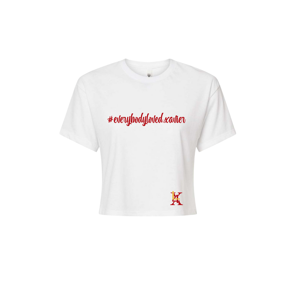#everybodylovedxavier Crop Top T-Shirt - Legacy 4 Xavier