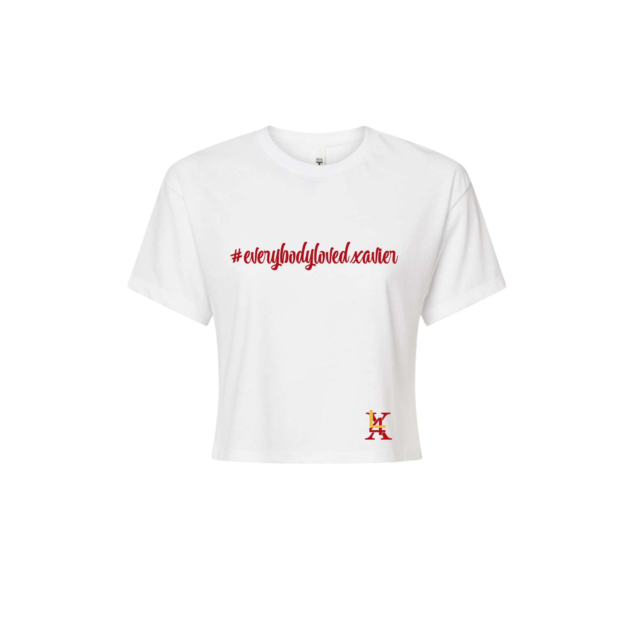 #everybodylovedxavier Crop Top T-Shirt - Legacy 4 Xavier