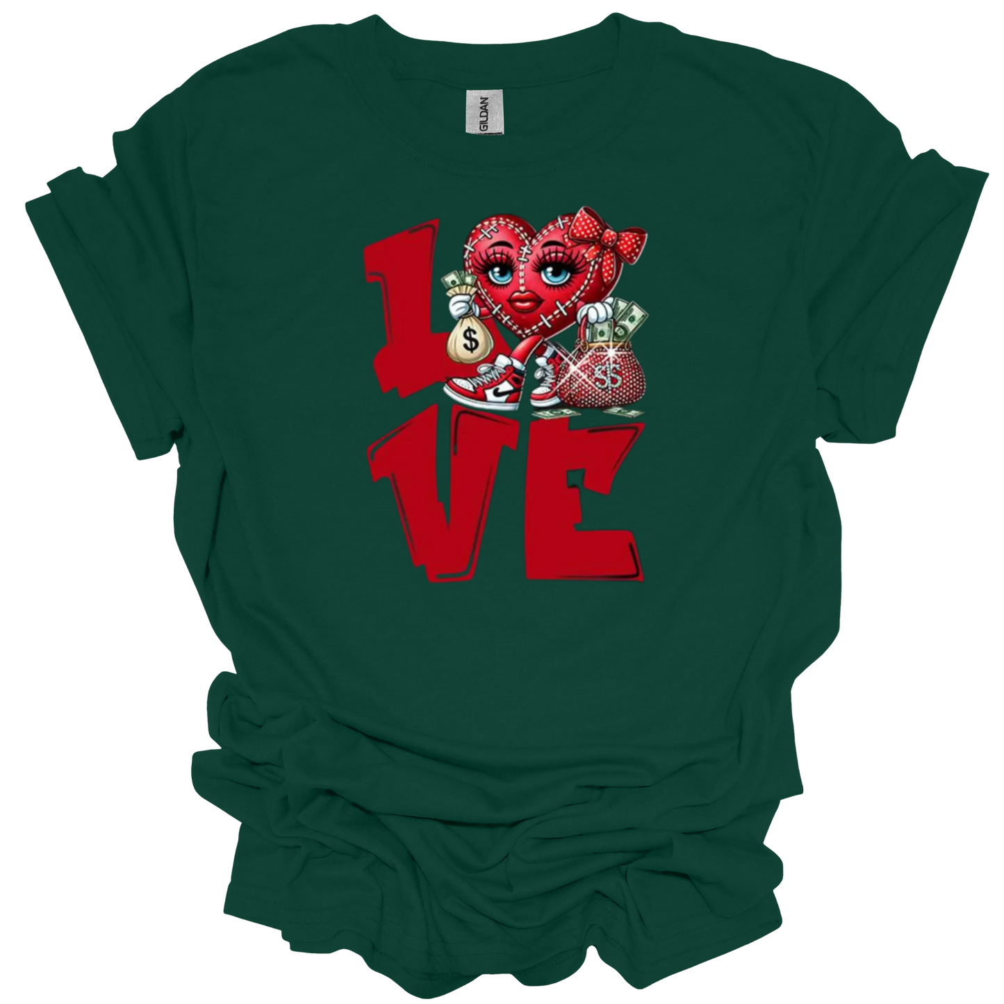 LOVE Heart short sleeve T-shirt