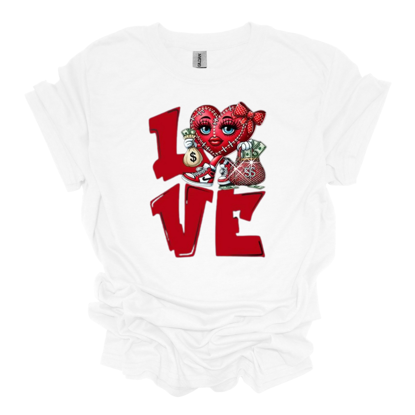 LOVE Heart short sleeve T-shirt