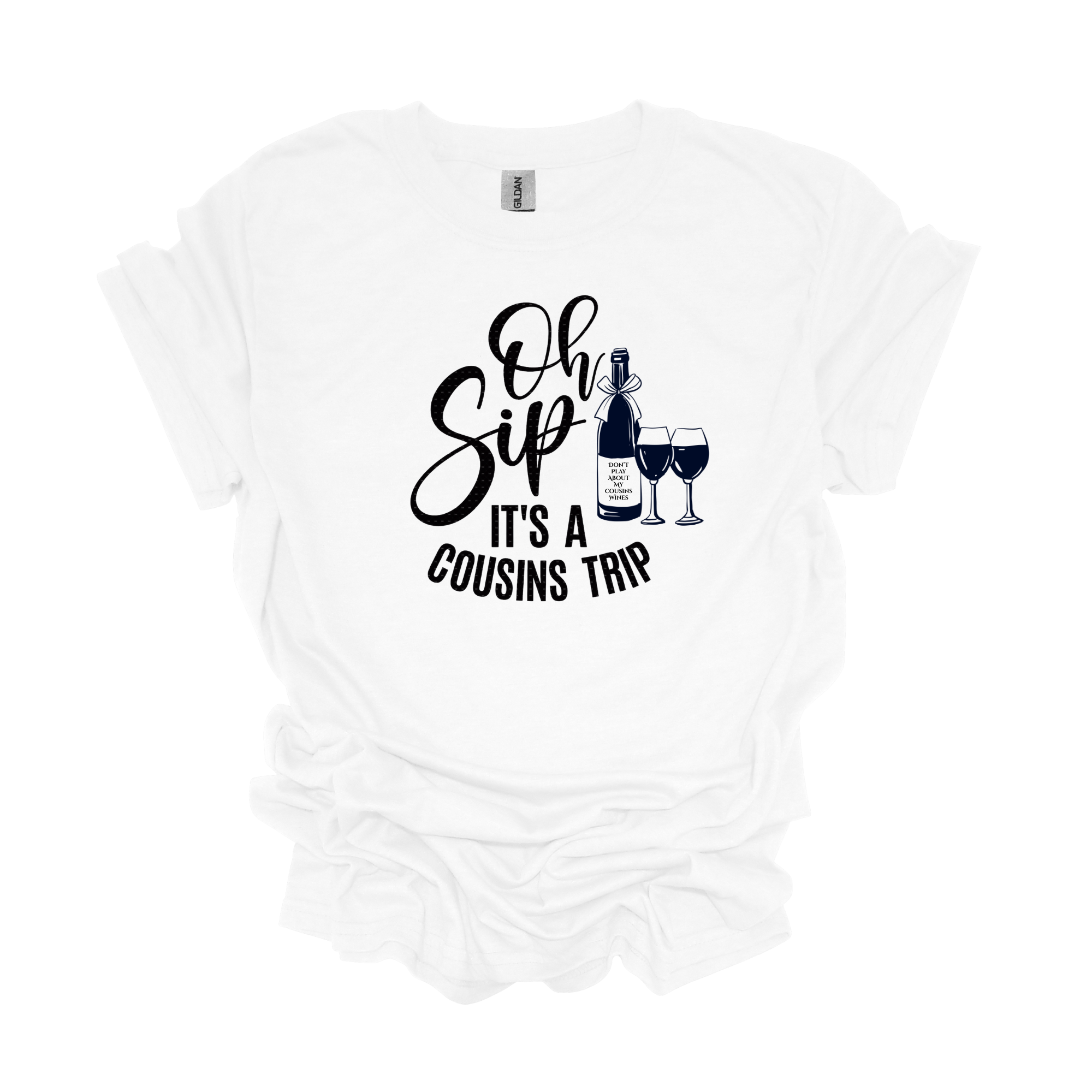 Oh Sip It's a Cousin's Trip Short Sleeve T-Shirt - Legacy 4 Xavier