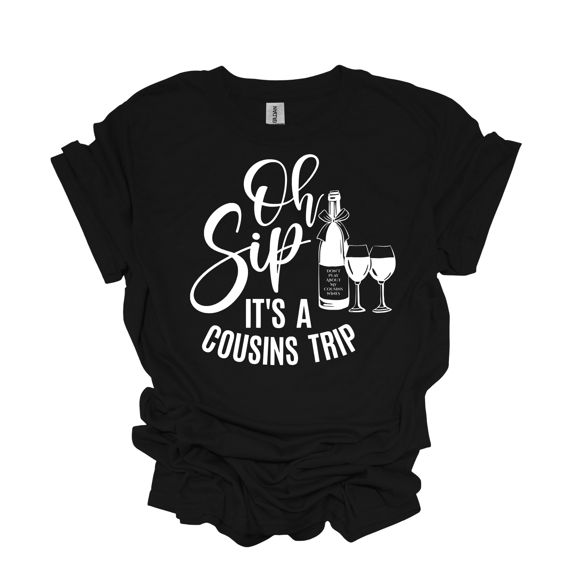 Oh Sip It's a Cousin's Trip Short Sleeve T-Shirt - Legacy 4 Xavier
