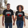 Celebrate faith and love with the “Power Couple Powered By God” matching t-shirts. Soft unisex cotton tees available in black or white. Perfect for couples who put God at the center of their relationship.