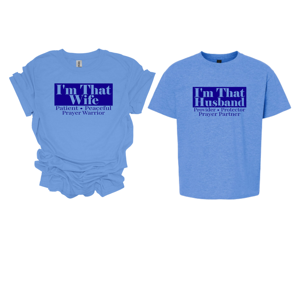 Bundle: That Couple Unisex Crewneck T-Shirt - Legacy 4 Xavier