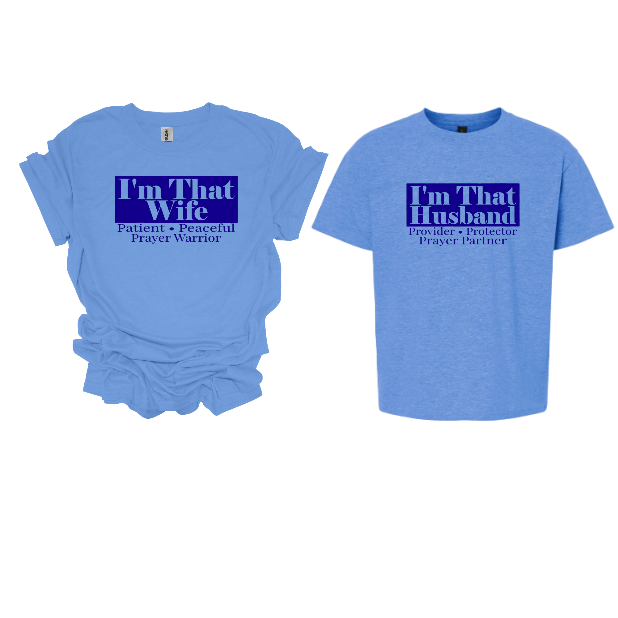 Bundle: That Couple Unisex Crewneck T-Shirt - Legacy 4 Xavier