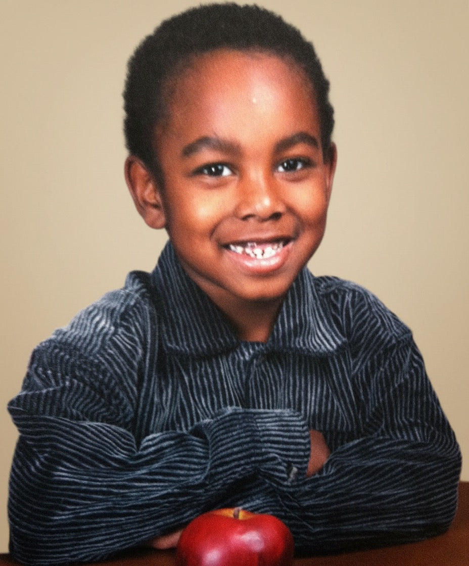 Xavier when he was a toddler.