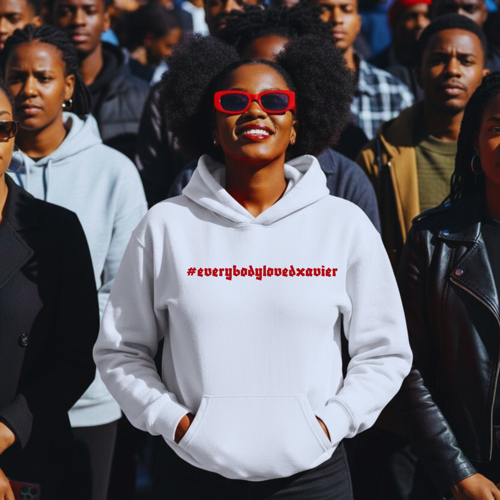 White lifestyle apparel inspired by family legacy, connection, and community through Legacy 4 Xavier