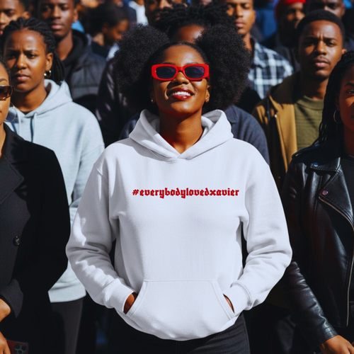 #everybodylovedxavier with L4X Logo Hoodie
