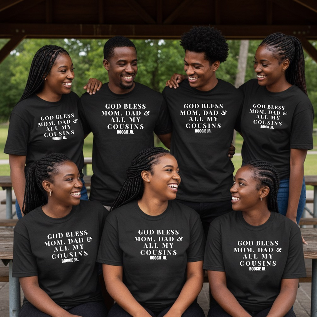 God Bless, Boogie Jr's Prayer No Trim T-Shirt