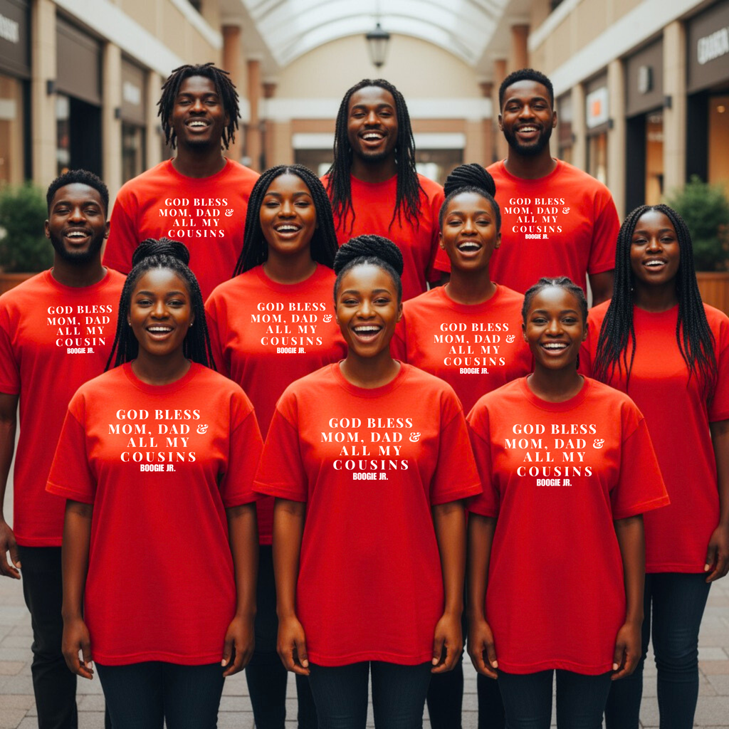 God Bless, Boogie Jr's Prayer No Trim T-Shirt