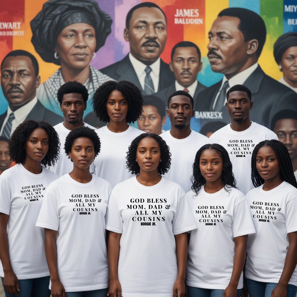 God Bless, Boogie Jr's Prayer No Trim T-Shirt