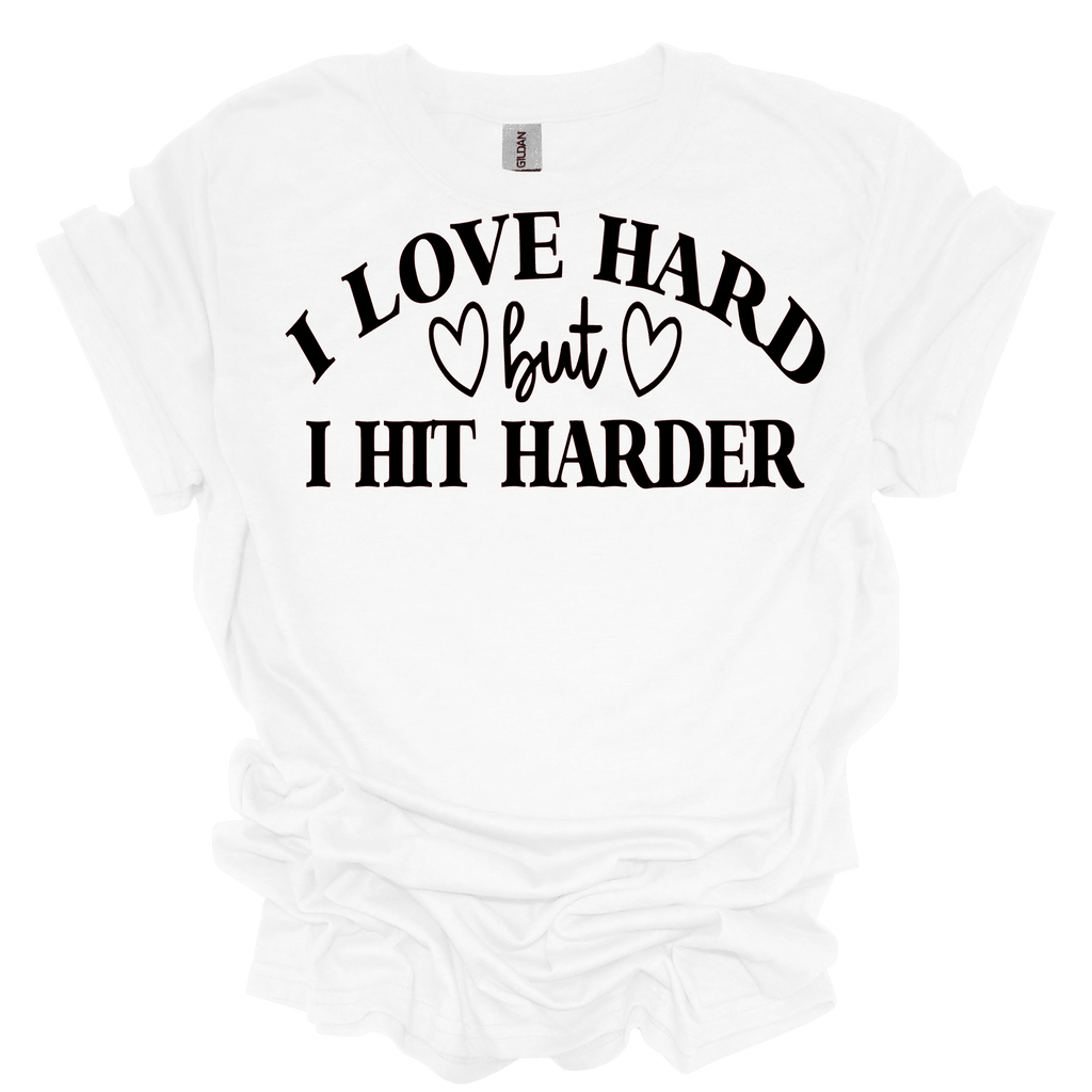 Love Hard Unisex Short Sleeve Graphic T-Shirt - Legacy 4 Xavier