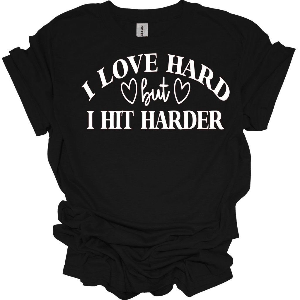 Love Hard Unisex Short Sleeve Graphic T-Shirt - Legacy 4 Xavier