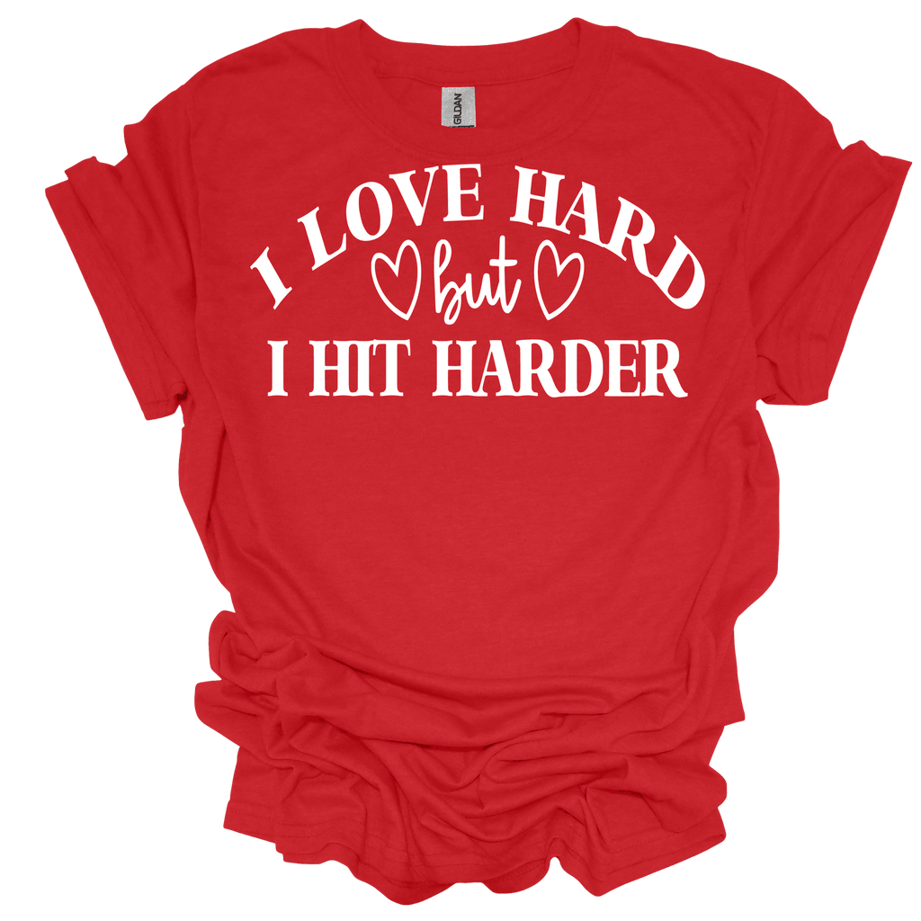 Love Hard Unisex Short Sleeve Graphic T-Shirt - Legacy 4 Xavier