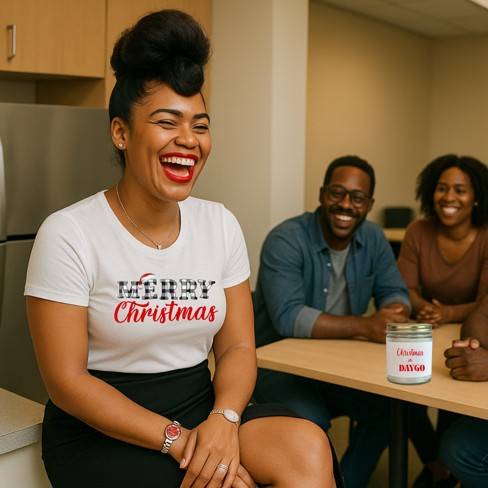 Merry Christmas! Short Sleeve T-Shirt - Legacy 4 Xavier