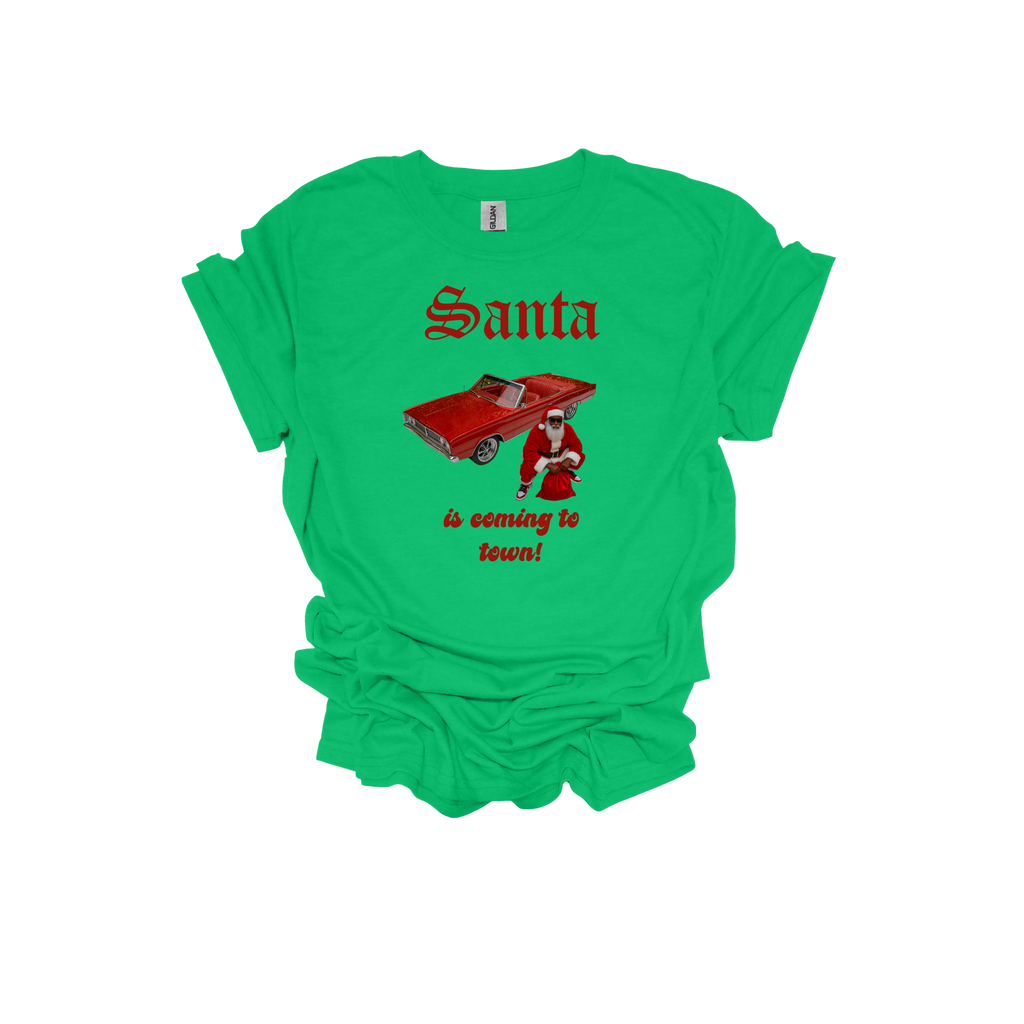 Santa is Coming to Town! Short Sleeve T-Shirt - Legacy 4 Xavier